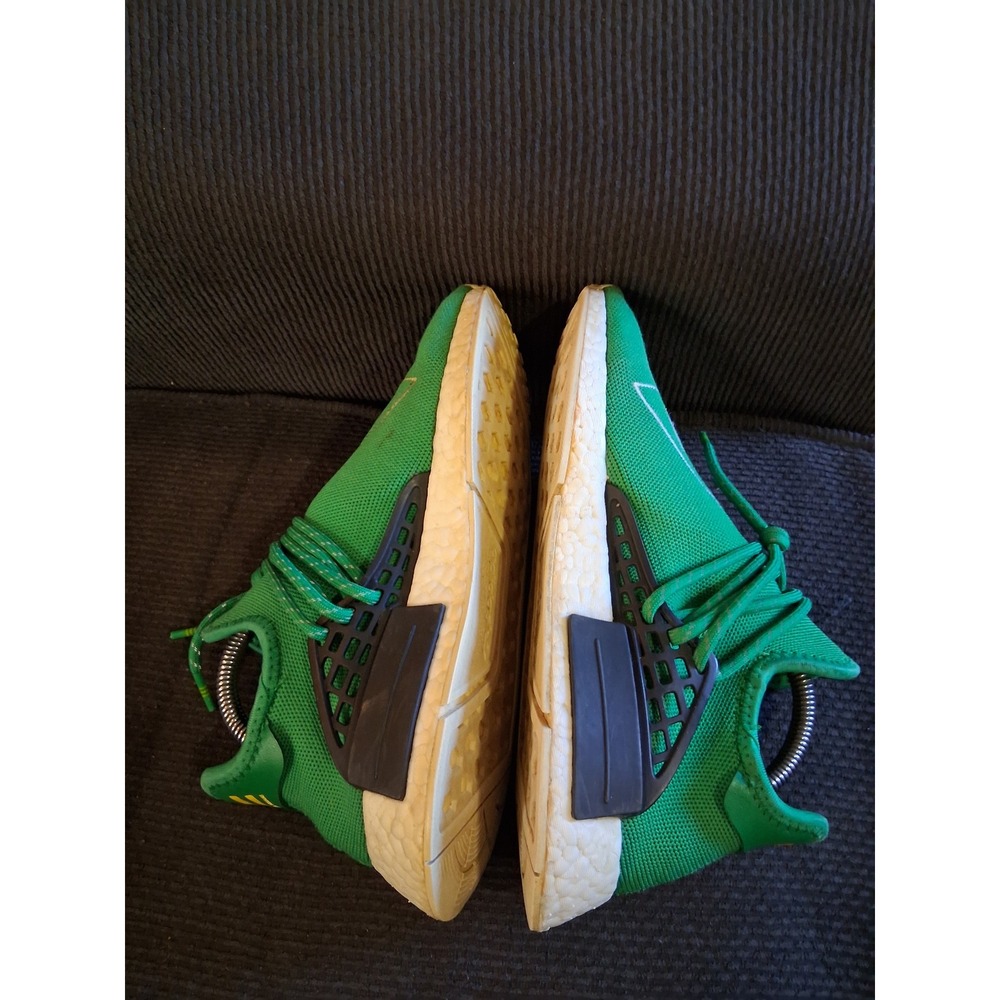 Adidas Pharrell Williams Human Race NMD Green Hu BB0620 Mens Size 6 Sneakers - Picture 6 of 8